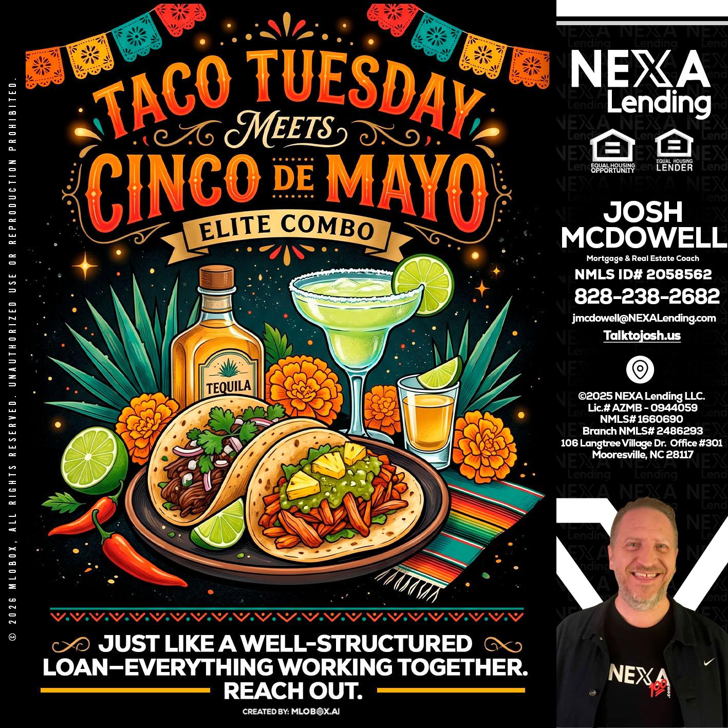 TACO TUESDAY - Joshua Mcdowell -Mortgage Loan Officer