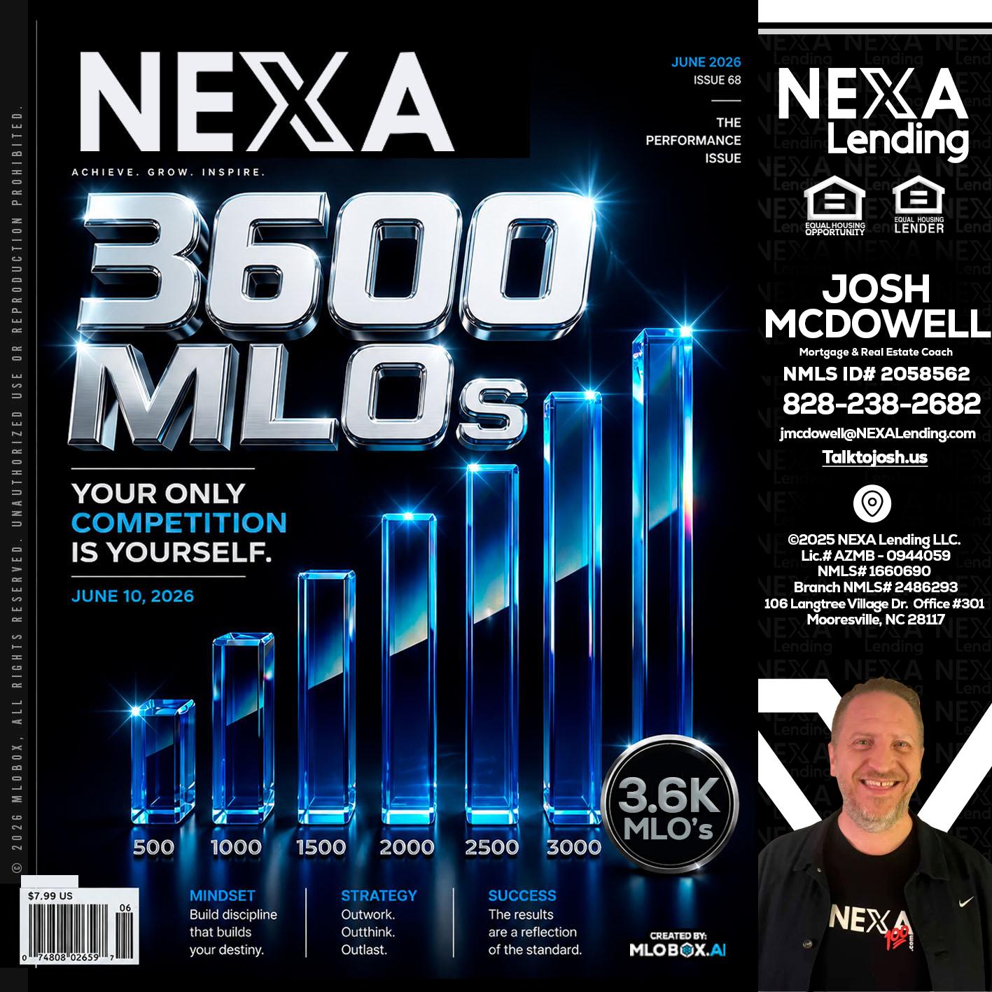 3600 MLOs - Joshua Mcdowell -Mortgage Loan Officer