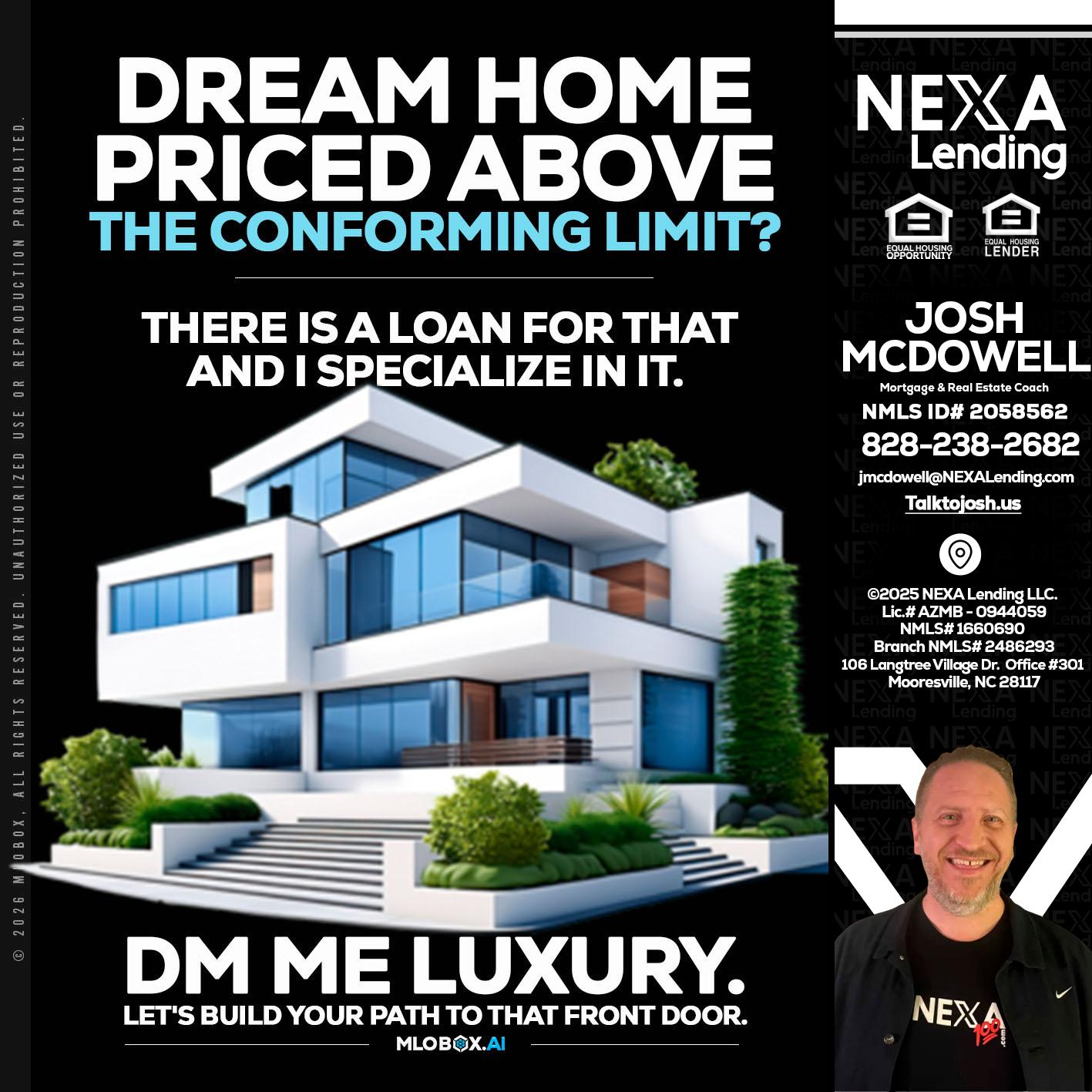 DREAM HOME - Joshua Mcdowell -Mortgage Loan Officer