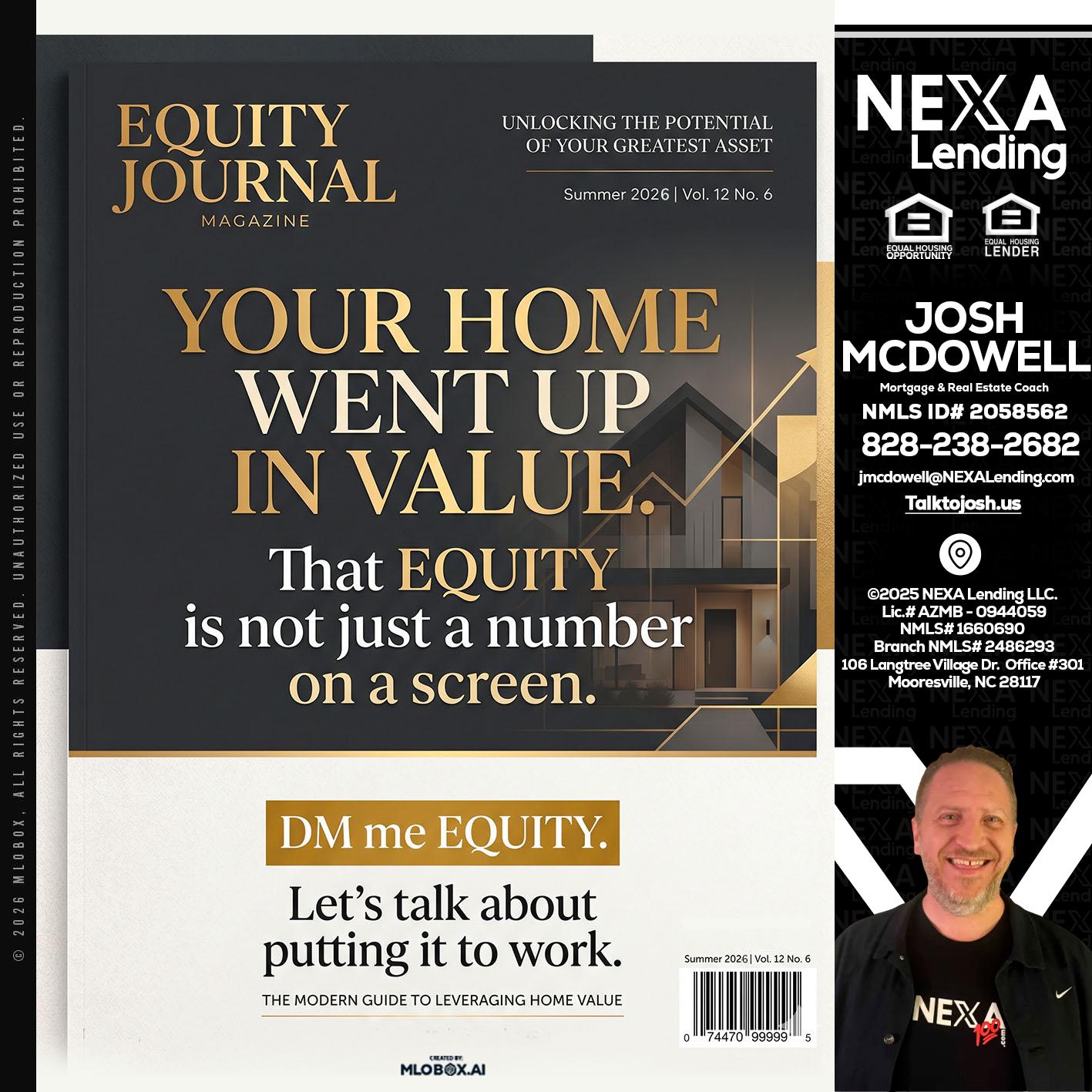 YOUR HOME - Joshua Mcdowell -Mortgage Loan Officer